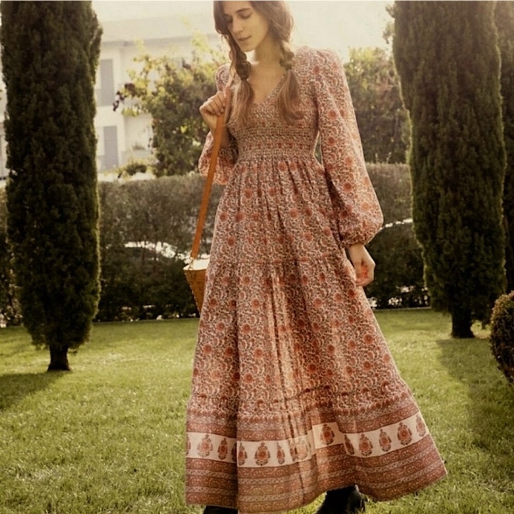 🛑SOLD🛑Christy Dawn The Aimee Dress in Golden Sunflower  Size XS/S - Picture 16 of 16
